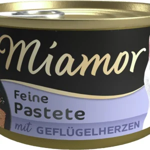 Online Kaufen Sparpaket 24 x 85 g Miamor Pastete mit Geflügelherzen Katzen Nassfutter